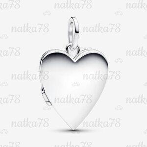Pandora Engravable Openable Heart Tag Pendant Charm